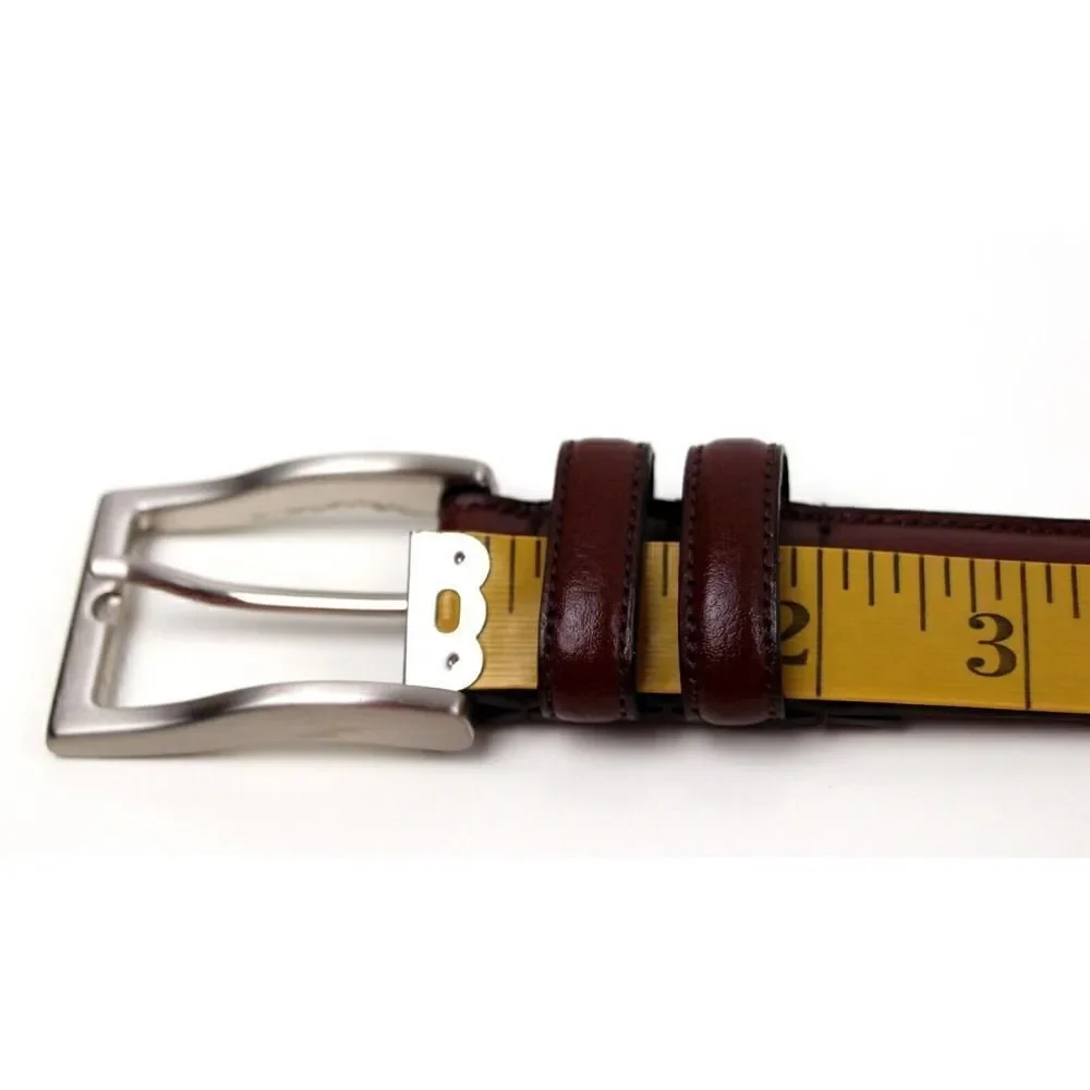 Classic BROWN GENUINE LEATHER 1.25
